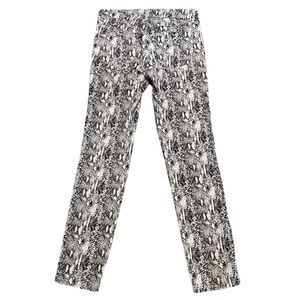 Philosophy Snake Reptile Print Skinny Pants.  Size 2